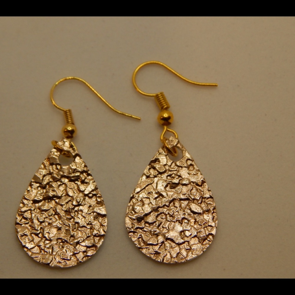 Faux Leather Earrings